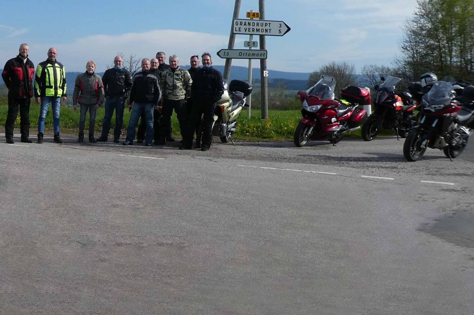 Sortie motos ACA 67 : lundi 1er mai 2023
