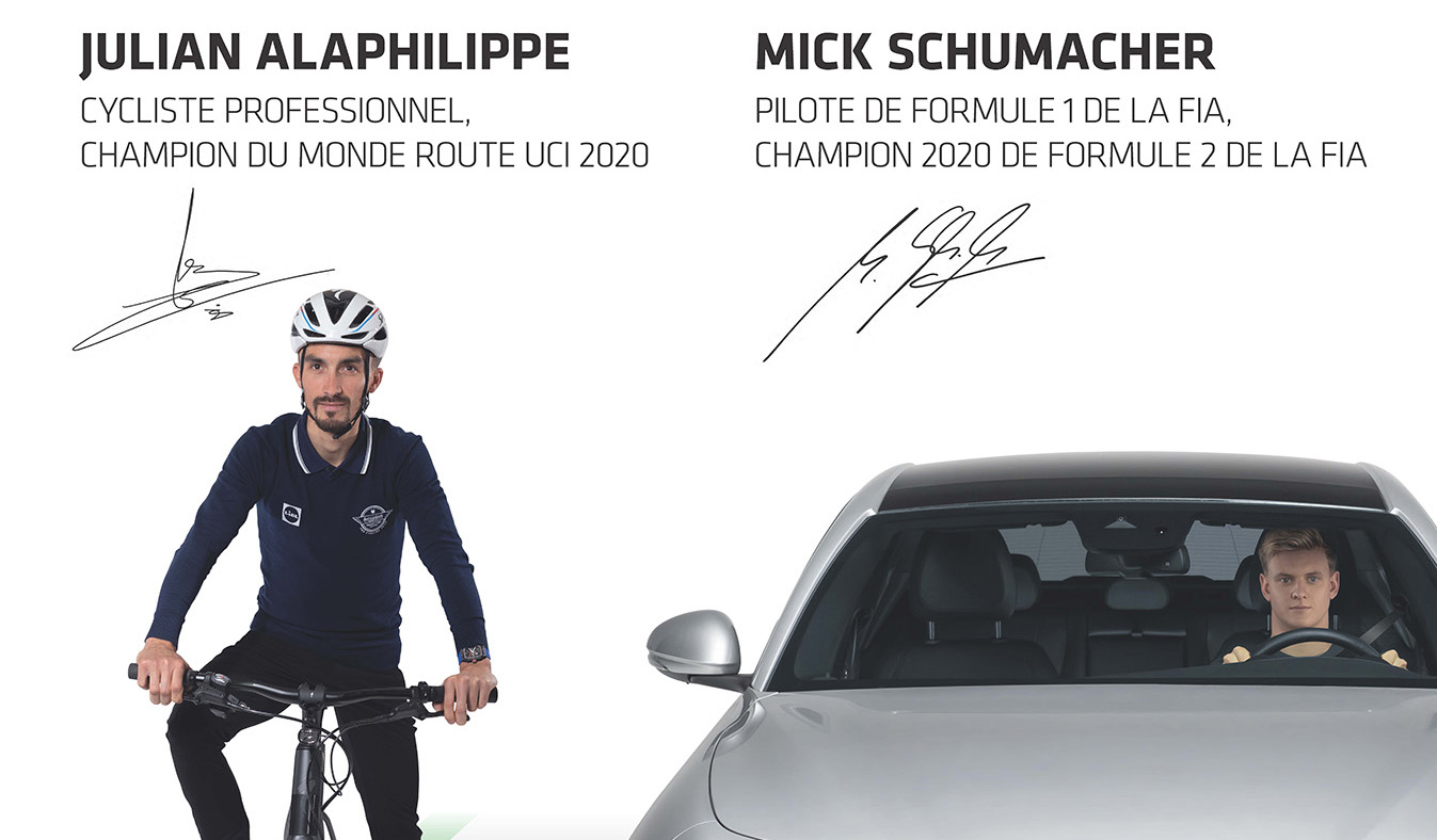 #3500LIVES : Julian Alaphilippe et Mick Schumacher rejoignent la campagne FIA