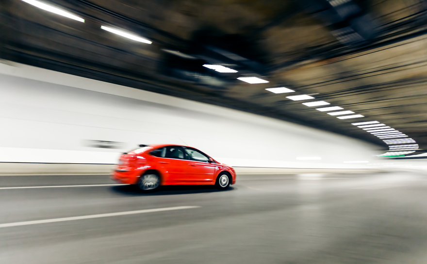 Tunnel et vitesse