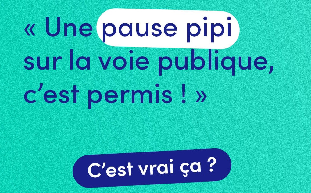 Le saviez-vous ? Uriner sur la voie publique c’est interdit
