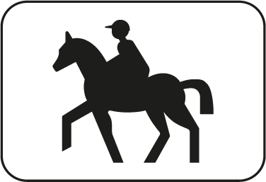 Panneau cavalier