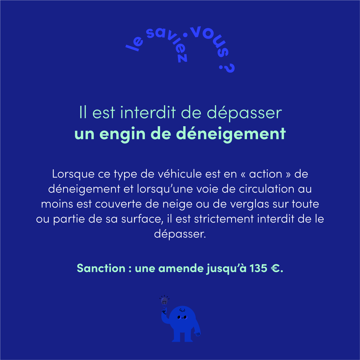 Un engin de déneigement 2