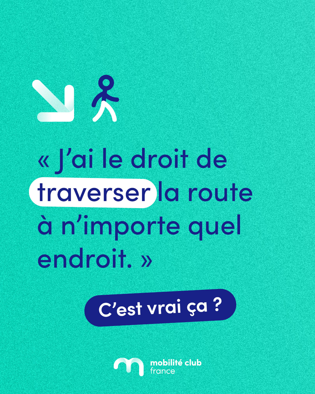 MCF Post LeSaviezVous traverser au passage piéton