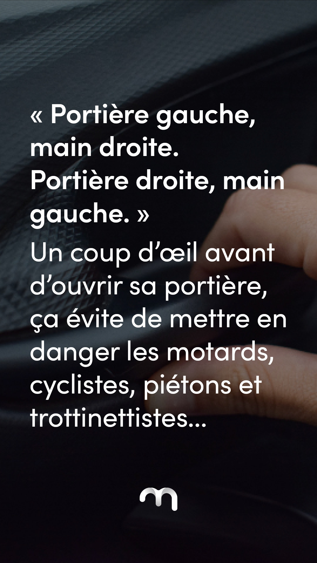 MCF Story Conseil Automobilistes ouvrir sa porte