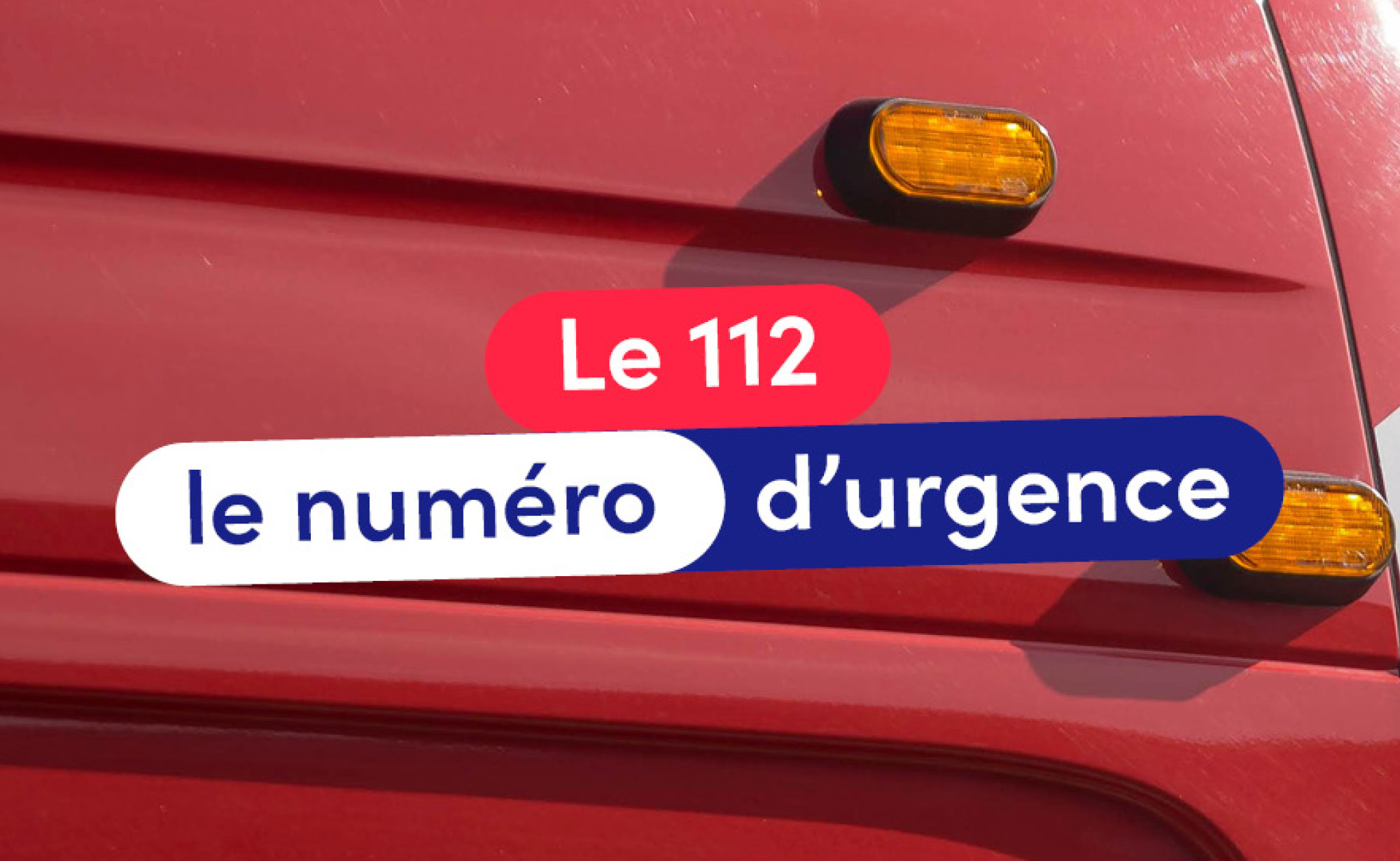 Le numéro d’urgence européen : 112