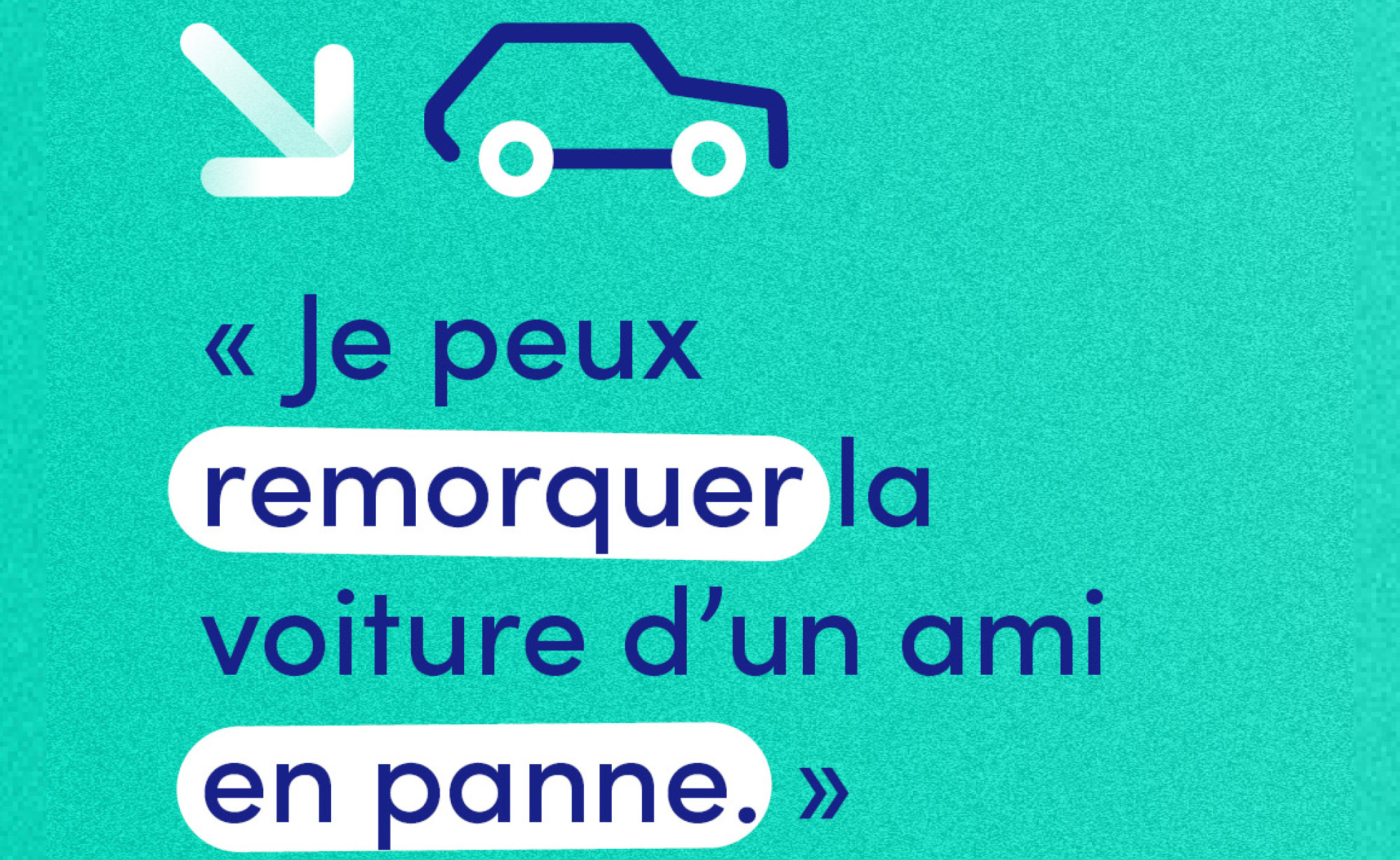 Le saviez-vous ? Remorquer la voiture d’un ami en panne